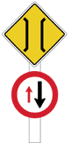 Give way to traffic